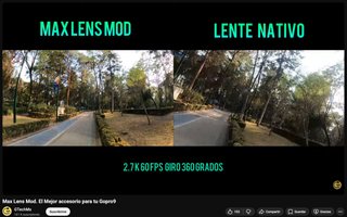 GoPro Max Lens Mod (Gran Angular 155º)