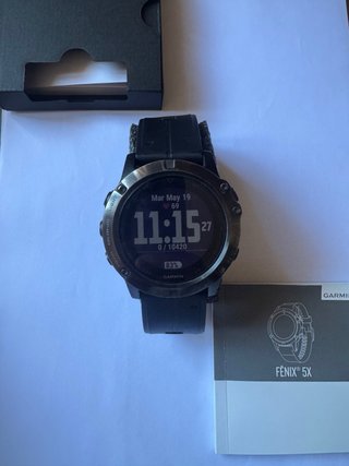Garmin Fenix 5X Zafiro