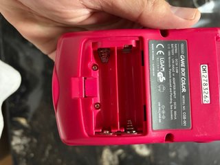 Nintendo Game Boy Color Roja
