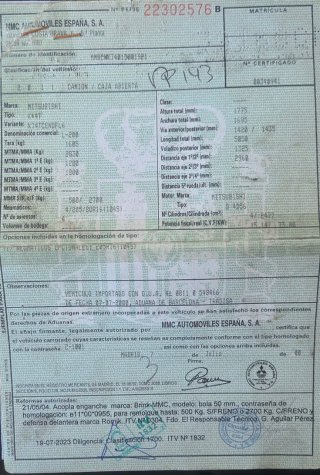 Mitsubishi L 200 2000