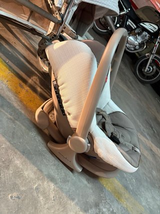 Trio Bebecar Cochecito + Silla Coche + Capazo