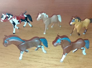 Lote de 5 Caballos Fernando
