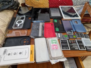 Lote móviles antiguos y modernos