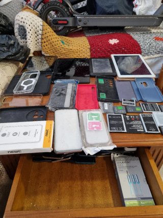 Lote móviles antiguos y modernos