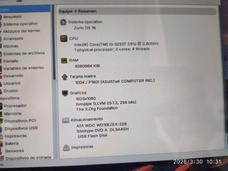 ASUS All in One PC P1801 Plata/Negro
