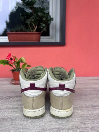 Nike Dunk High Scarpe Verde Oliva Bianco