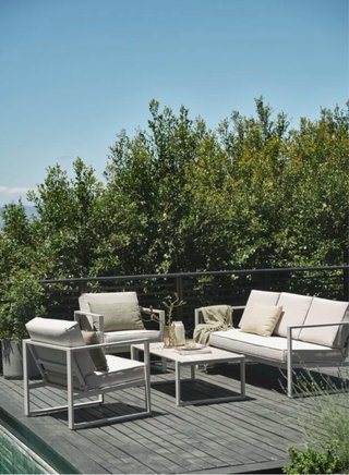 Conjunto jardín JUTLANDIA VONGE 5 plazas (JYSK)