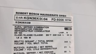 NEVERA BOSCH GARANTIA TRANSPORTE