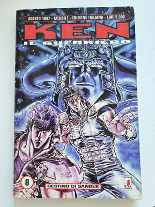 Fumetto Ken il guerriero n. 8 Manga
