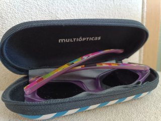Gafas de sol niño Multiopticas moradas