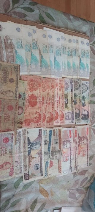 160 Billetes del Mundo - Buen Estado