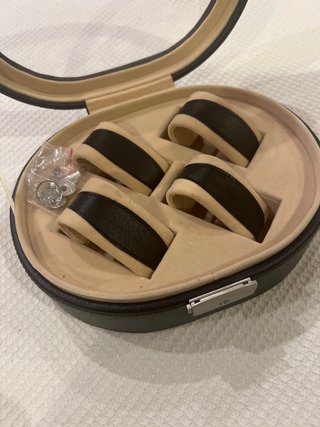 Joyero para relojes negro