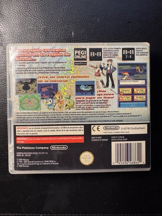 Pokémon Edición Platino Portada PAL ES Nintendo DS