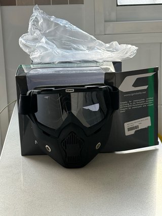 Máscara gafas motos CGM para cascos abiertos