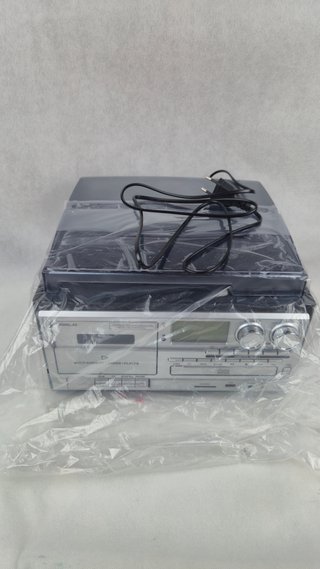 Tocadiscos JORLAI Multifunción con CD, Radio y USB