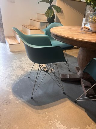 Sillones Eames Azul (Pack 4) no