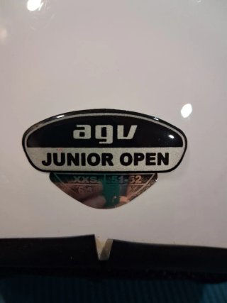 Casco AGV Jet Open Junior. Talla XXS