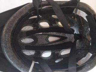 Casco Bicicleta Rockrider Negro/Amarillo