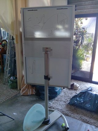 Pizarra  de aluminio