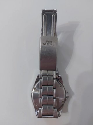 Orologio Orient Quarzo Argento Bianco
