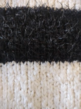 Jersey Jumper Rayas Blanco y Negro