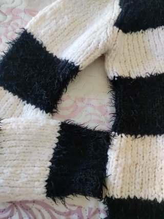 Jersey Jumper Rayas Blanco y Negro