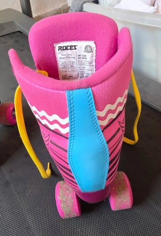 Patines 4 Ruedas Soy Luna Rosas