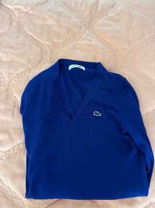 Jersey Pico Lacoste Azul Talla Xs