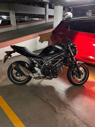 Suzuki SV 650 A2 Naked Negra