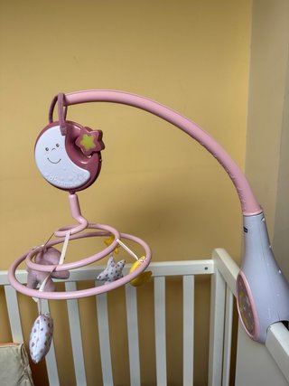 Sonajero musical para cuna