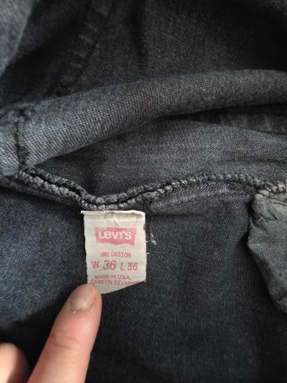 Levi's 501 Jeans Vintage Y2K Blu USA