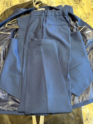 Traje 3 piezas niño M&S Talla 12/13 Azul