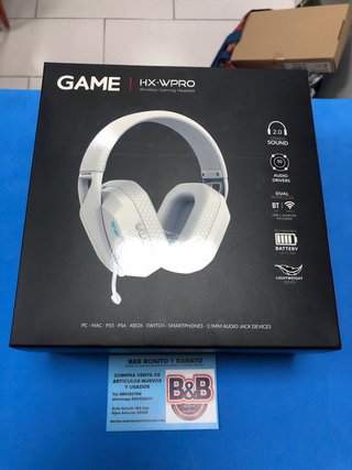 Auriculares Gaming GAME HX-WPRO Inalámbricos