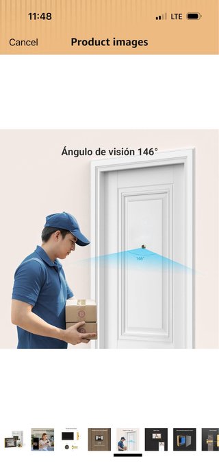 EZVIZ Digital Door Peephole with 4.3 Inch Color Sc