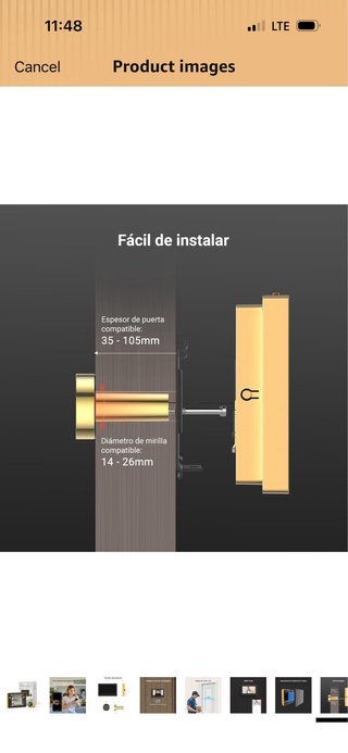 EZVIZ Digital Door Peephole with 4.3 Inch Color Sc