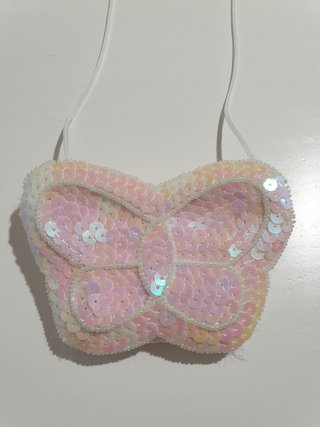 Joyas disfraz PRINCESA /Bolso mariposa lentejuela