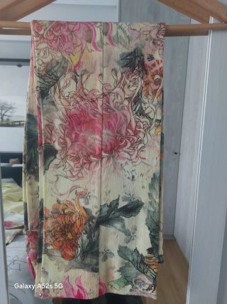 Traje de chaqueta estampado floral
