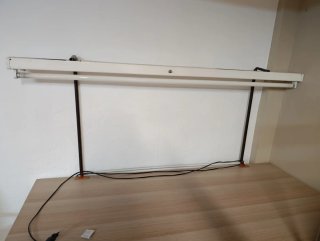Pantalla de proyección con soporte