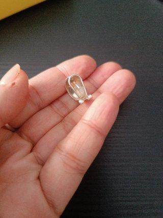 Pendientes Plata Cierre Omega