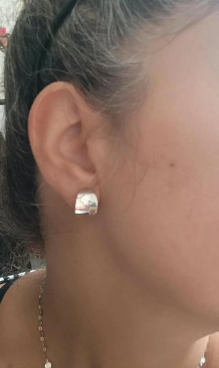 Pendientes Plata Cierre Omega