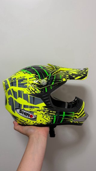 Casco Shiro MX Kids Brigade Niño