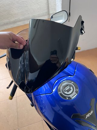 Tapa Tanque Yamaha R6 2006-2007 Negra