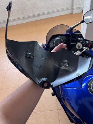 Tapa Tanque Yamaha R6 2006-2007 Negra