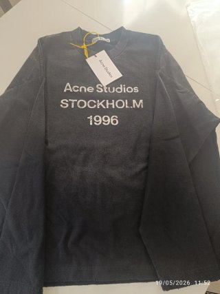 Sudadera Acne Studios Stockholm 1996 Negra