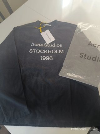 Sudadera Acne Studios Stockholm 1996 Negra