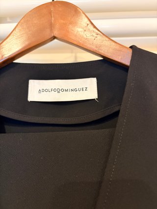 Traje Adolfo Dominguez Negro Talla M