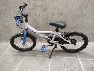 Bicicleta Infantil Btwin 16 Blanca