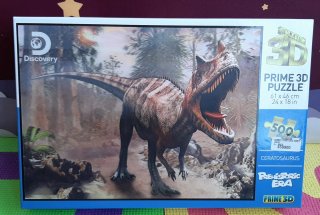 Puzzle 3D Discovery Ceratosaurus 500 pezzi