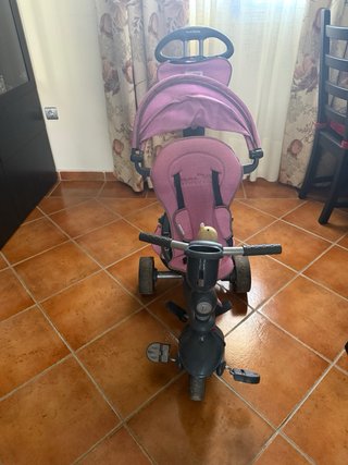 Triciclo infantil rosa