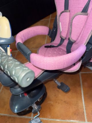 Triciclo infantil rosa